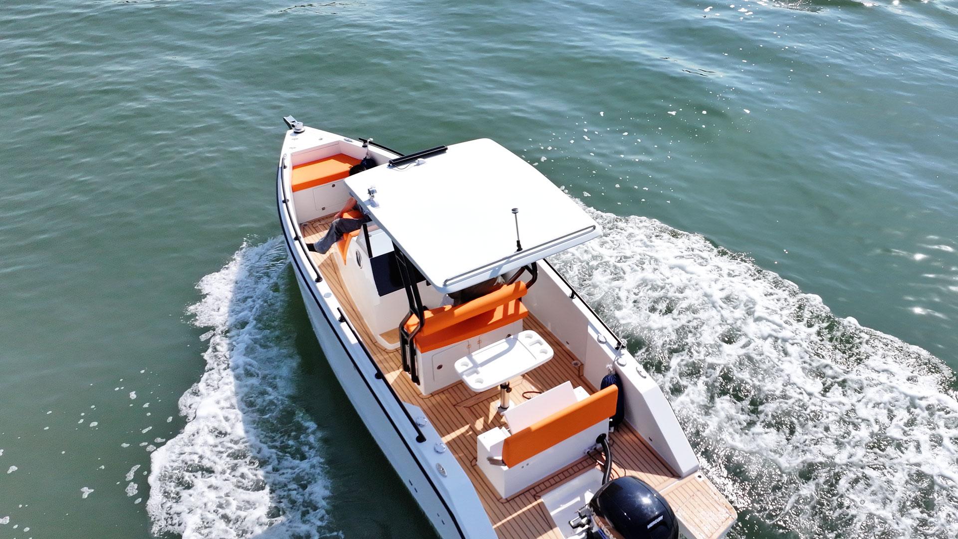 Galaxy Boat ZF SPORT white Montenegro